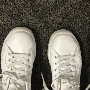 Pure star sneakers with rose gold gold